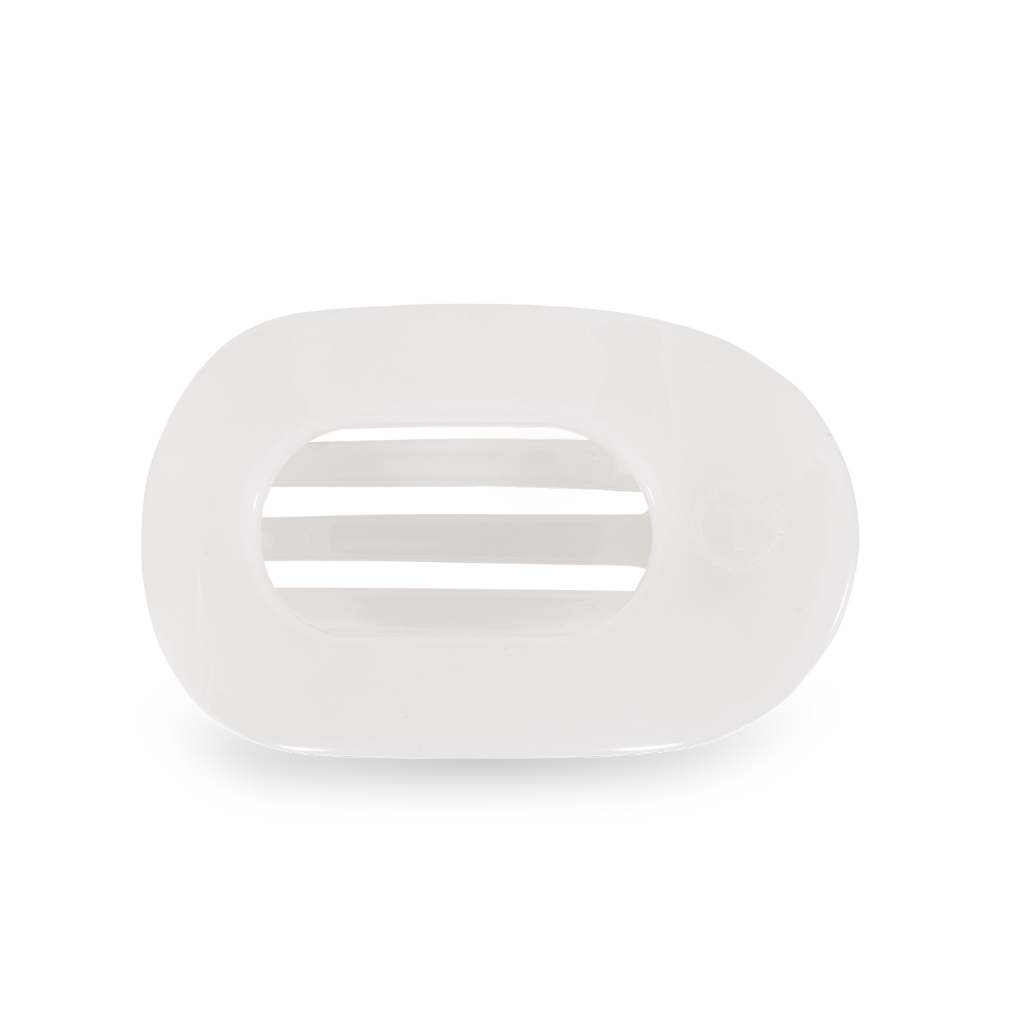 Large Flat Round Hair Clip