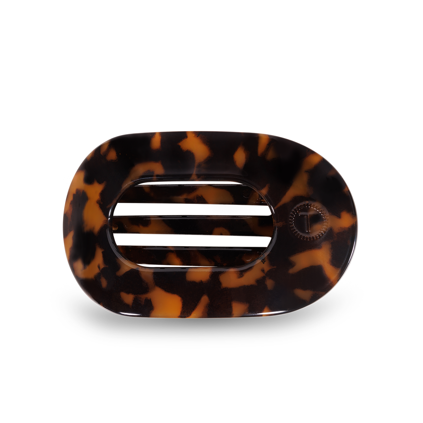 Large Flat Round Hair Clip