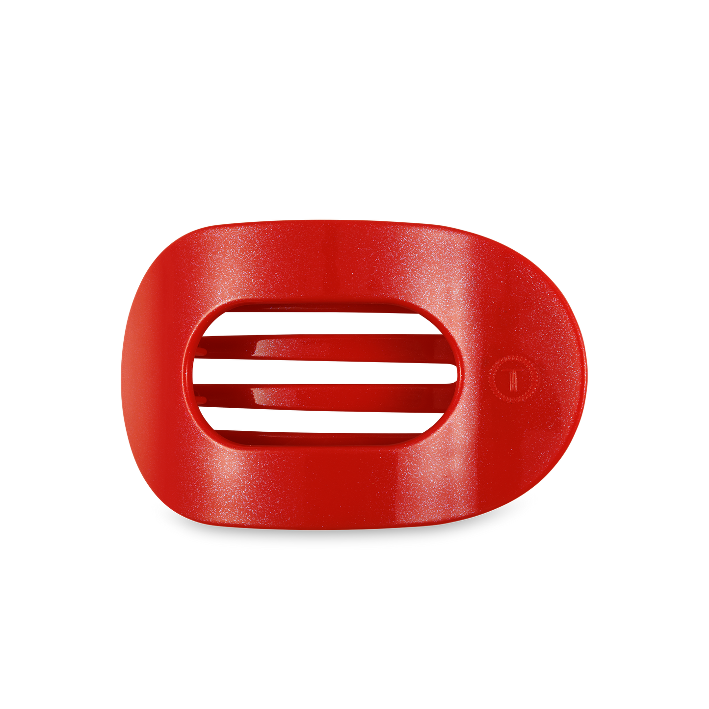 Small Flat Round Hair Clip