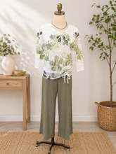 Load image into Gallery viewer, Wide Leg Gaucho Pant