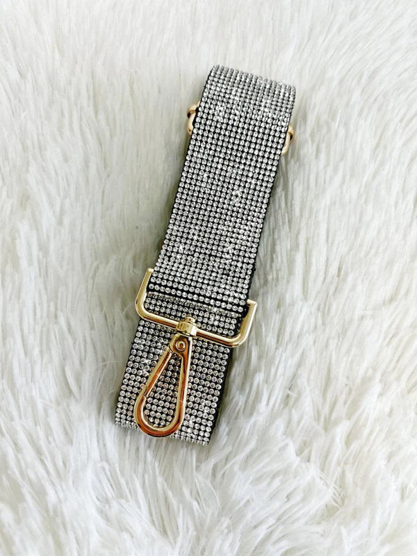Sparkling Rhinestone Guitar Strap