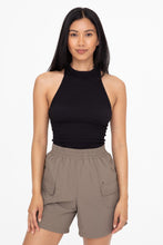 Load image into Gallery viewer, Smocked Halter Racerback Crop Top