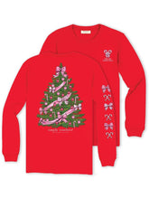 Load image into Gallery viewer, Long Sleeve Christmas Tree Tee