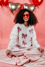 Load image into Gallery viewer, Bow Sparkle Sweatshirt