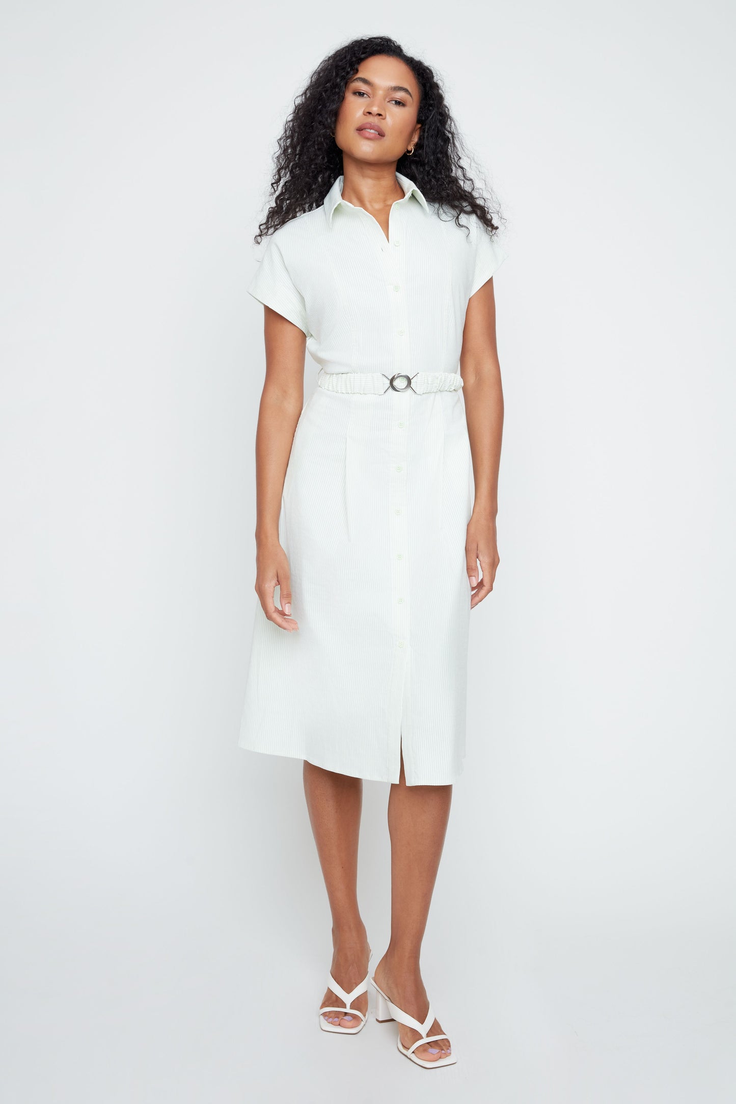 Polished Midi Dress