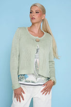 Load image into Gallery viewer, Classic White One-Button Cardigan