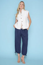 Load image into Gallery viewer, Tie-Hem Cropped Pants