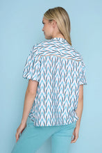 Load image into Gallery viewer, Lagoon Puff Sleeve Top