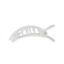 Load image into Gallery viewer, Square Flat Hair Clip | Small | Coconut White