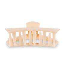 Load image into Gallery viewer, Open Hair Clip | Large | Almond Beige