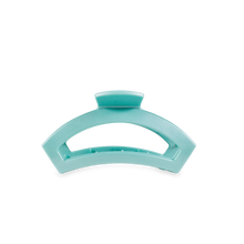 Load image into Gallery viewer, Open Hair Clip | Tiny | Totally Turquoise