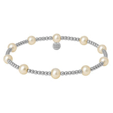 Load image into Gallery viewer, Bara | Gold Filled Beaded Bracelet with Pearls
