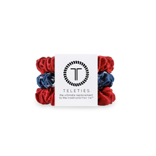 Load image into Gallery viewer, Silk Hair Scrunchie | Small | Independence Bae