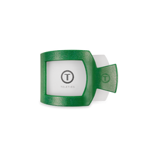 Load image into Gallery viewer, Square Flat Hair Clip | Small | Shamrock Shimmer