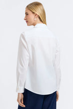 Load image into Gallery viewer, Marlee Green Leopard Trim Long Sleeve Shirt