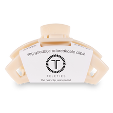 Load image into Gallery viewer, Open Hair Clip | Large | Almond Beige
