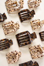 Load image into Gallery viewer, Square Flat Hair Clip | Large | Blonde Tortoise