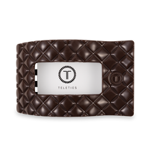 Load image into Gallery viewer, Flat Rectangle Hair Clip | Large | Truly Taupe Quilted
