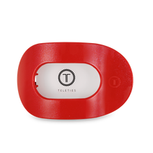 Load image into Gallery viewer, Round Flat Hair Clip | Large | Rudolph Red *FINAL SALE*