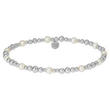 Load image into Gallery viewer, Heather | Gold Filled Beaded Bracelet with Pearls