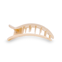 Load image into Gallery viewer, Round Flat Hair Clip | Small | Almond Beige