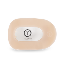 Load image into Gallery viewer, Round Flat Hair Clip | Large | Almond Beige *FINAL SALE*