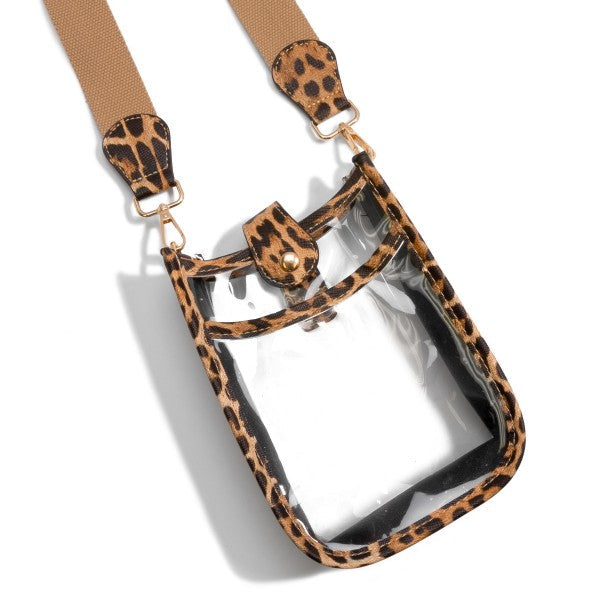 Game Day Mini Clear Crossbody Handbag