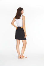 Load image into Gallery viewer, Jean Fringe Hem Skort