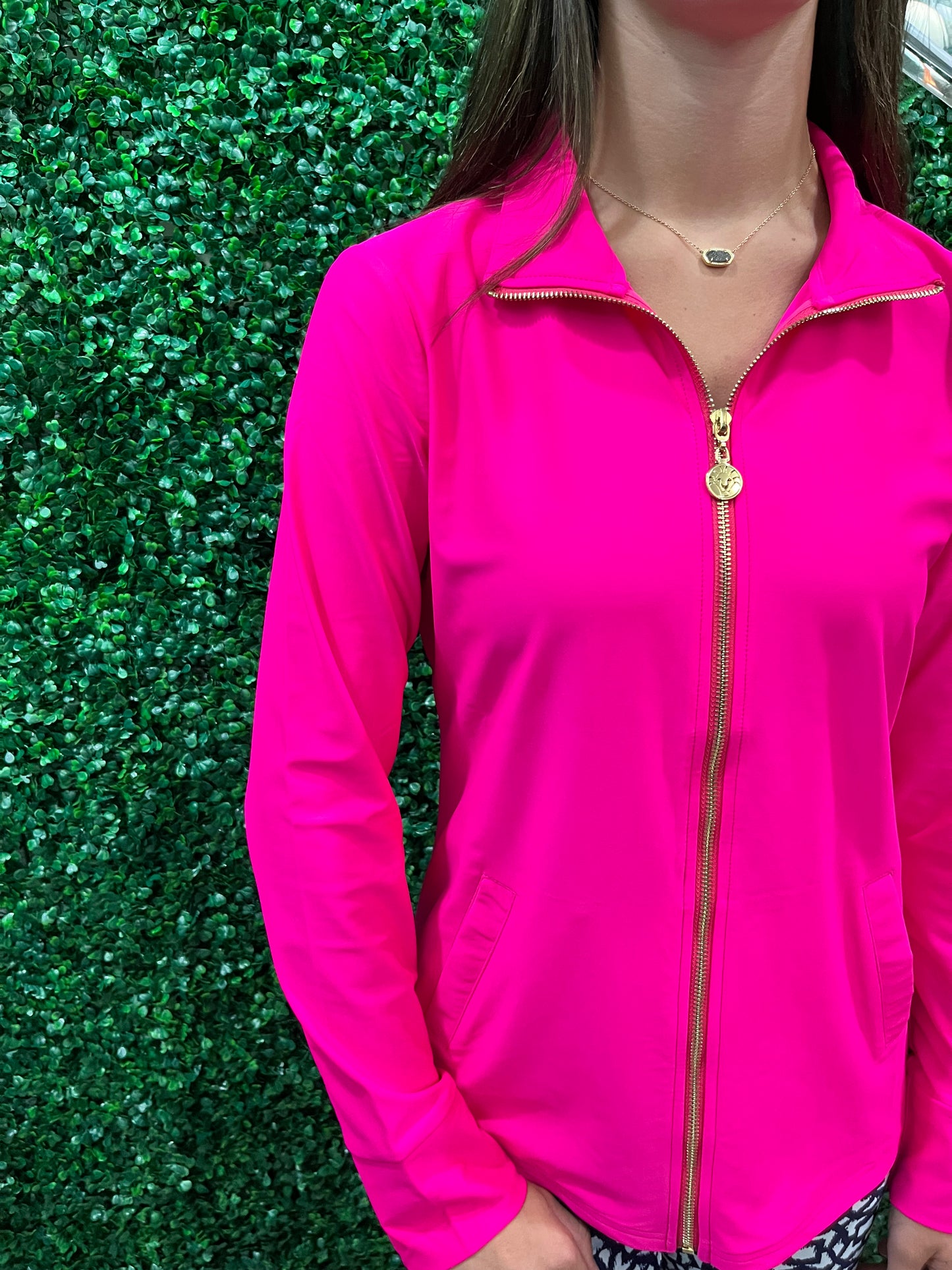 Penelope High Neck Full Zip Jacet