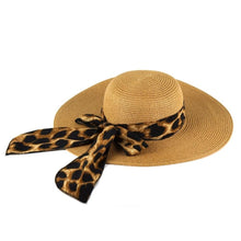 Load image into Gallery viewer, Leopard Sun Hat
