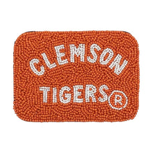 Load image into Gallery viewer, Clemson Seed Bead Clutch