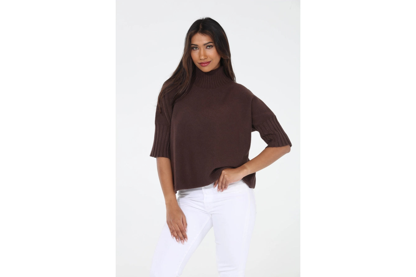 The Natasha Classic Knit Sweater Top