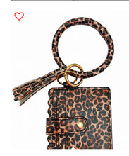 Load image into Gallery viewer, Mini fancy card holder/keychain