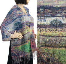 Load image into Gallery viewer, Button Shawl Cotton Feel