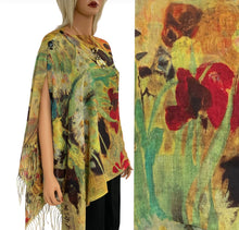 Load image into Gallery viewer, Button Shawl Cotton Feel