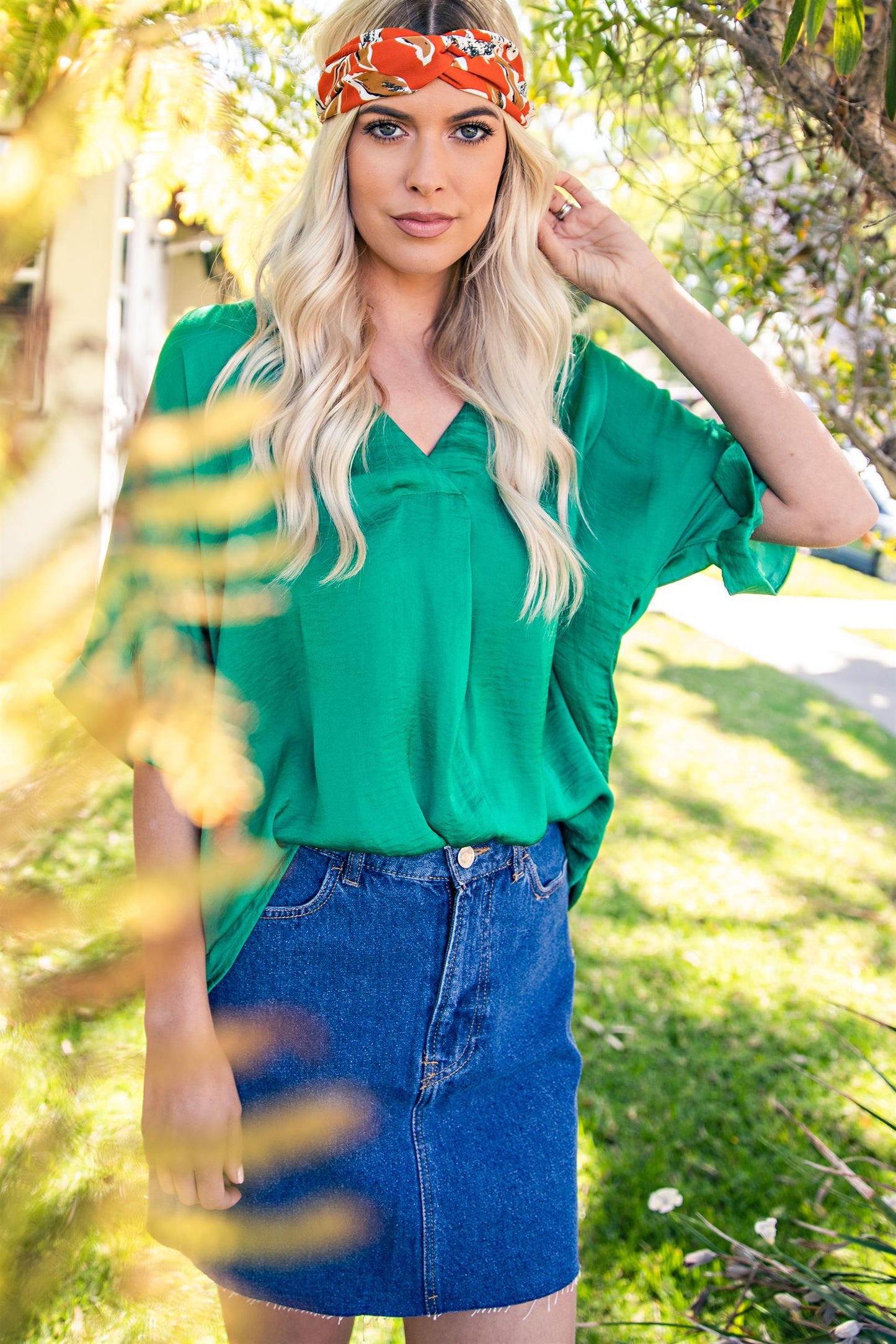 V-Neck High-Low Top *FINAL SALE*