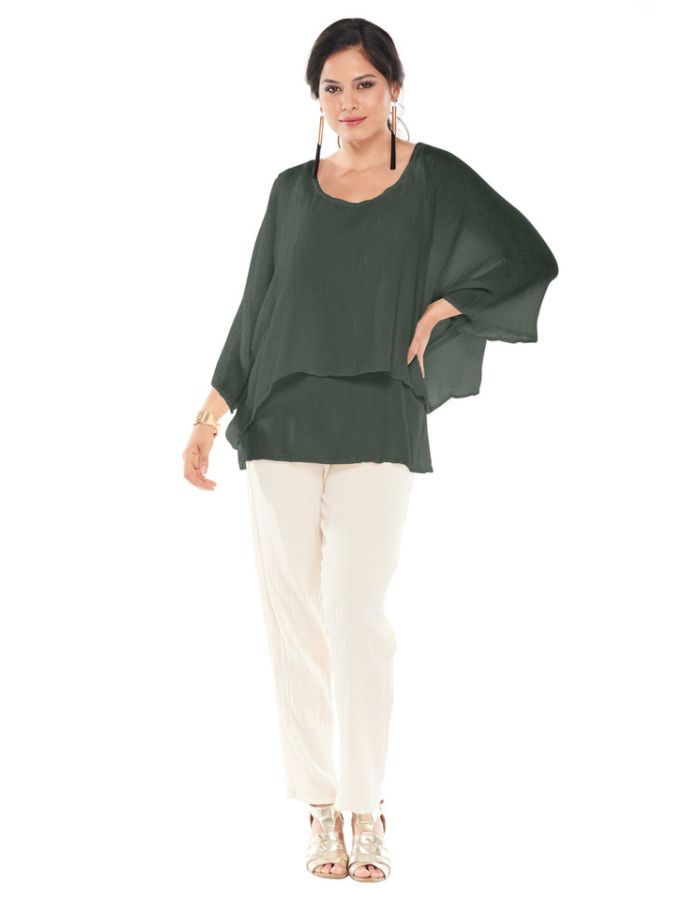 Oh My Gauze Twins Top