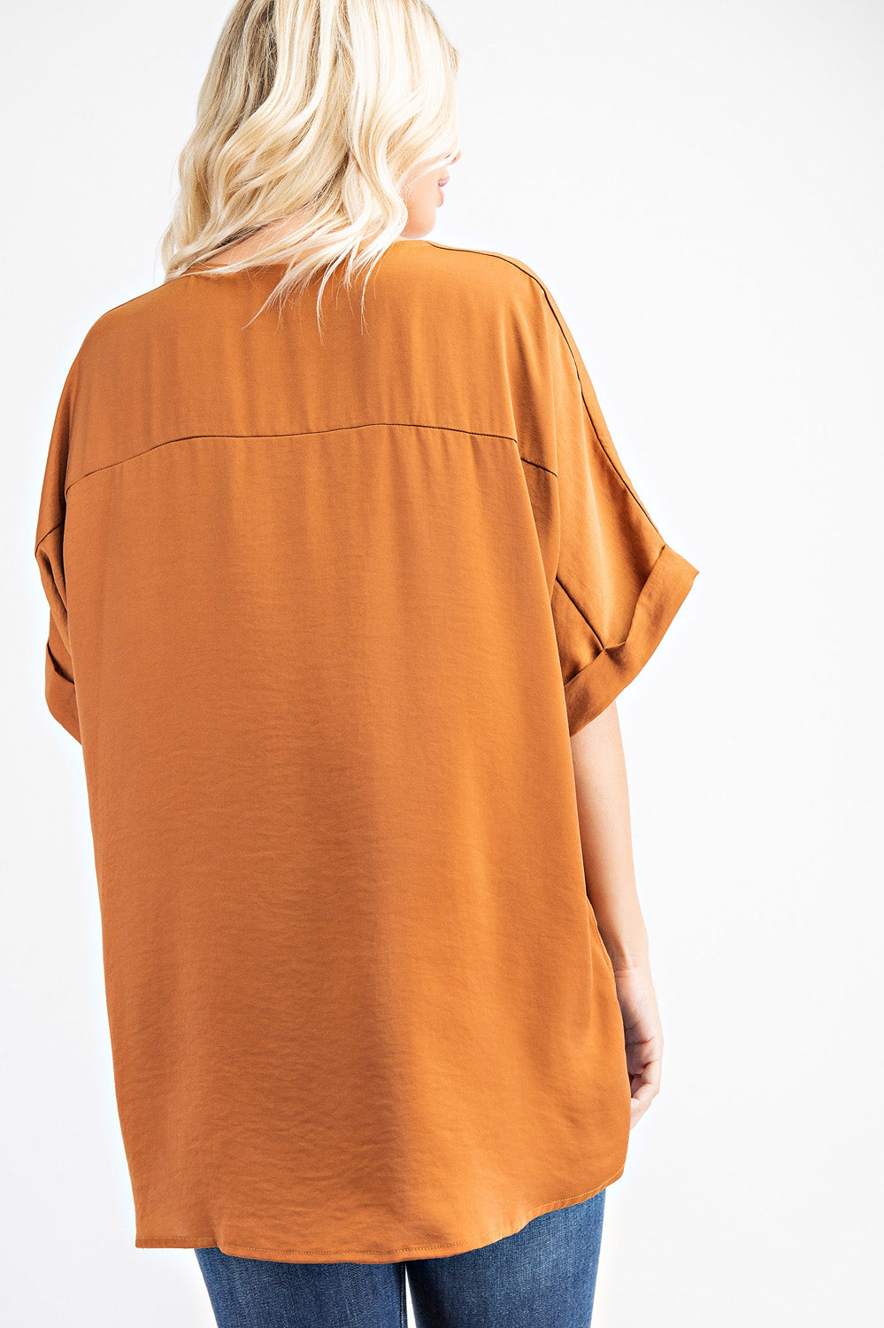 V-Neck High-Low Top *FINAL SALE*
