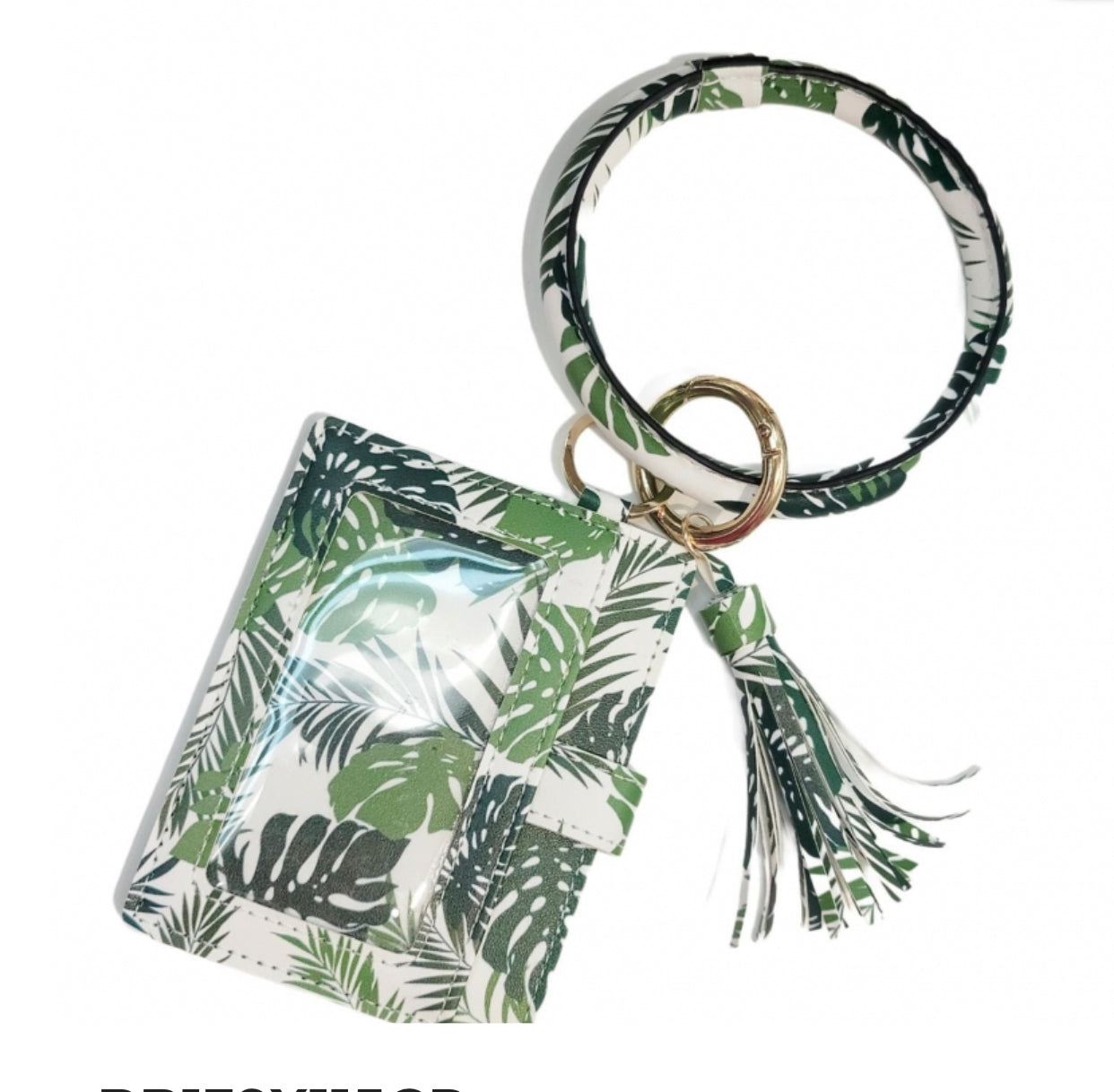Mini fancy card holder/keychain