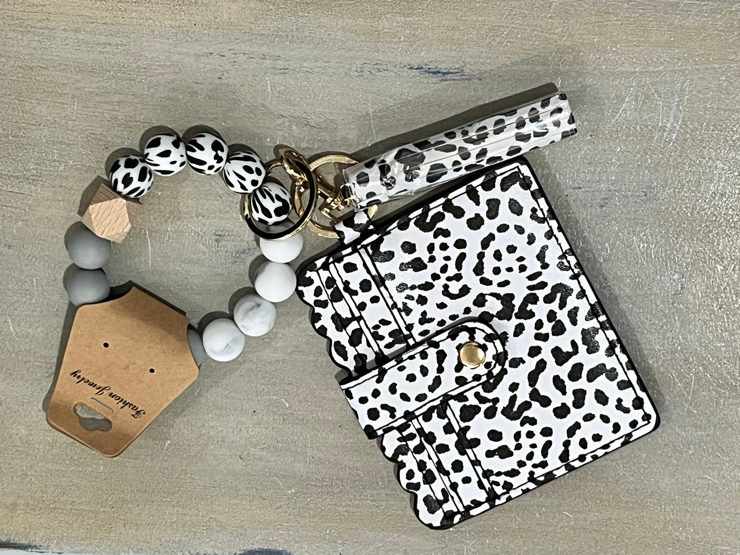 Silicone Keychain & Card Holder