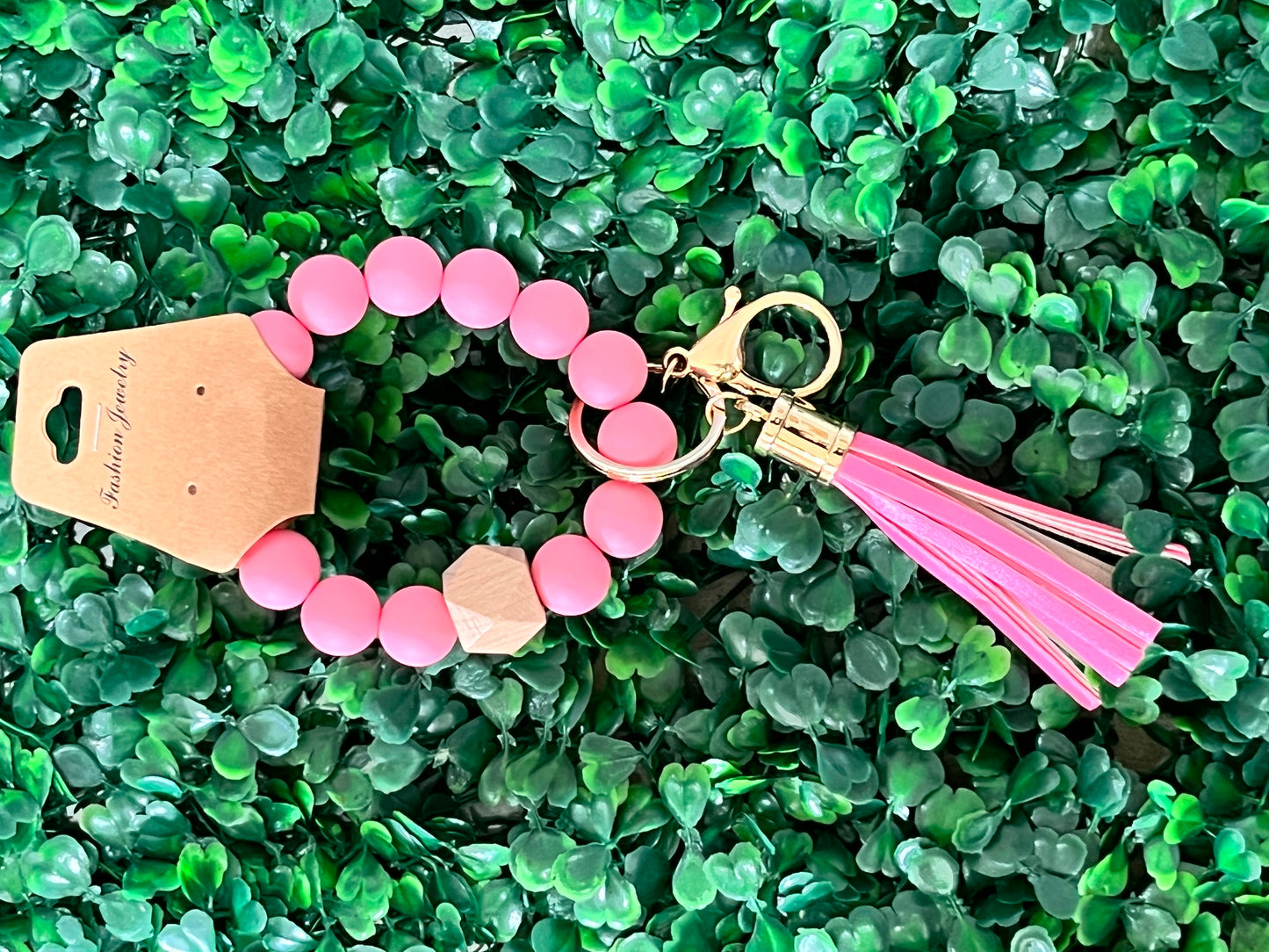 Silicone Beaded Key Rings