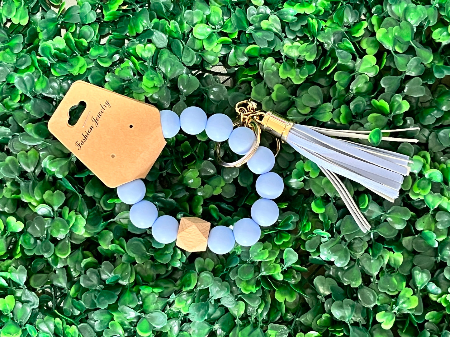 Silicone Beaded Key Rings
