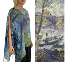 Load image into Gallery viewer, Button Shawl Cotton Feel