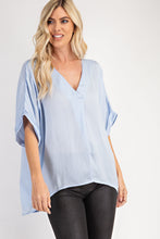 Load image into Gallery viewer, V-Neck High-Low Top