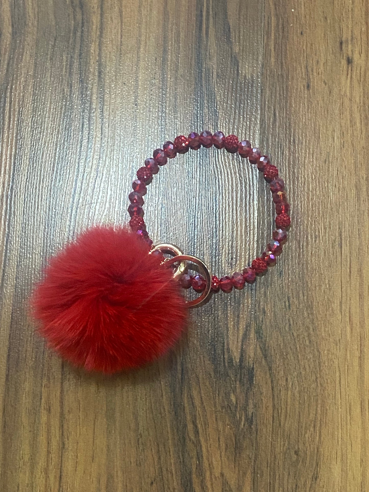 Pom Pom Key Chain