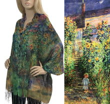 Load image into Gallery viewer, Button Shawl Cotton Feel