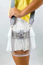 Load image into Gallery viewer, Game Day Mini Clear Crossbody Handbag