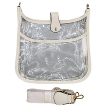 Load image into Gallery viewer, Game Day Clear Crossbody Handbag