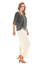 Load image into Gallery viewer, Oh My Gauze Scallop Top