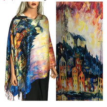 Load image into Gallery viewer, Button Shawl Cotton Feel